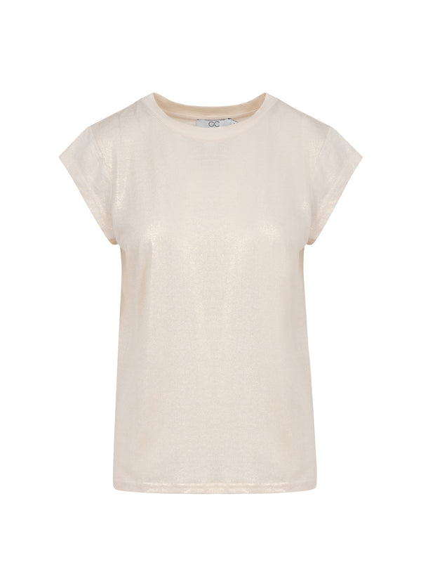 CC Heart CC HEART METALLIC SHIRT - KAPPEARM T-Shirt Sand/gold - 280