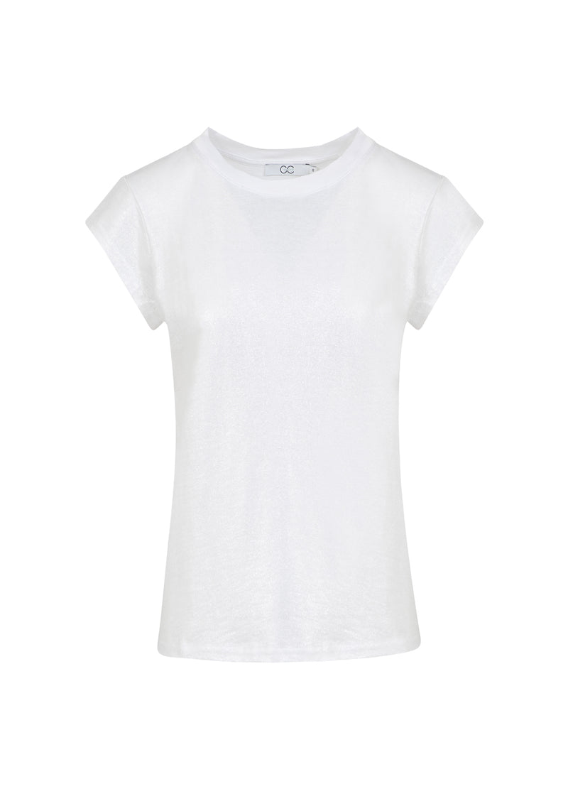 CC Heart CC HEART METALLIC SHIRT - KAPPEARM T-Shirt White/silver - 240