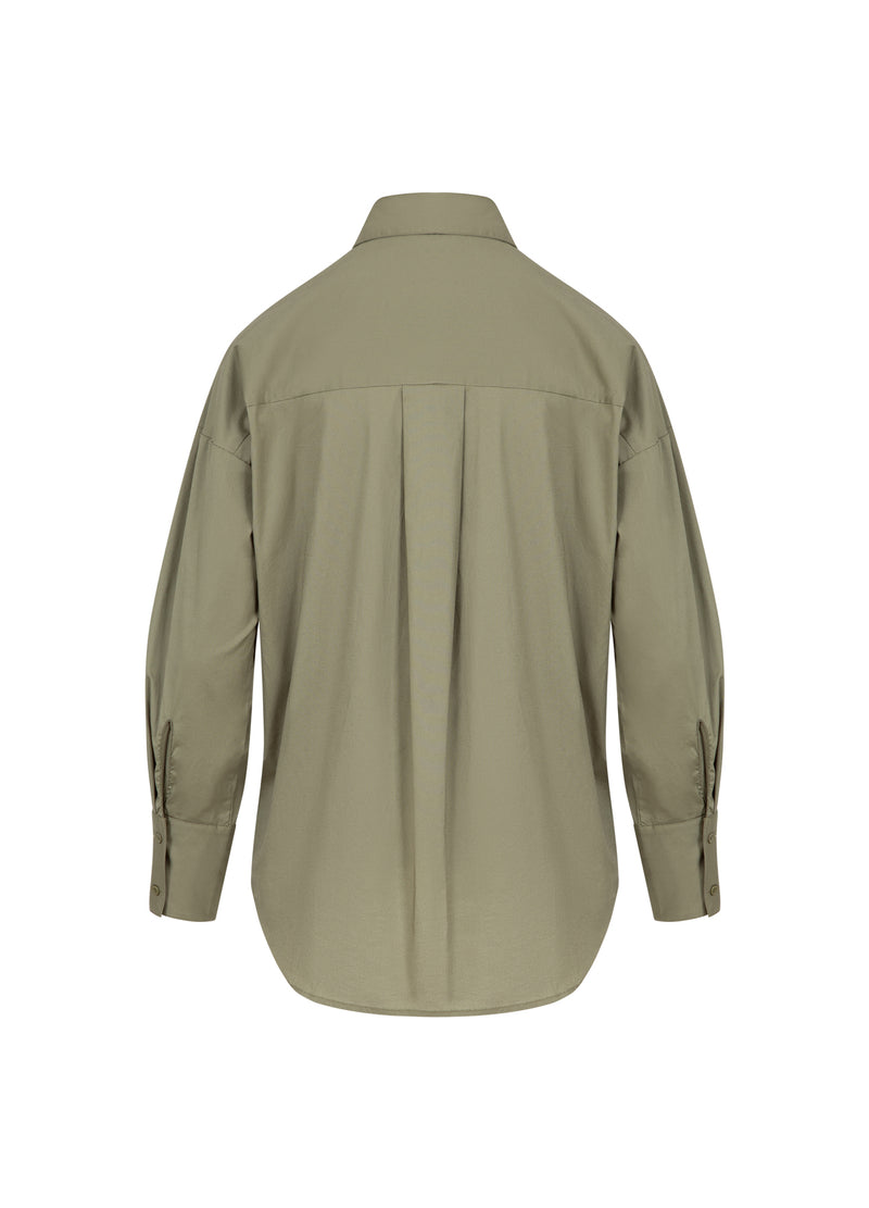 CC Heart CC HEART MILLIE SOLIDES LOCKERES HEMD Shirt/Blouse Khaki - 467