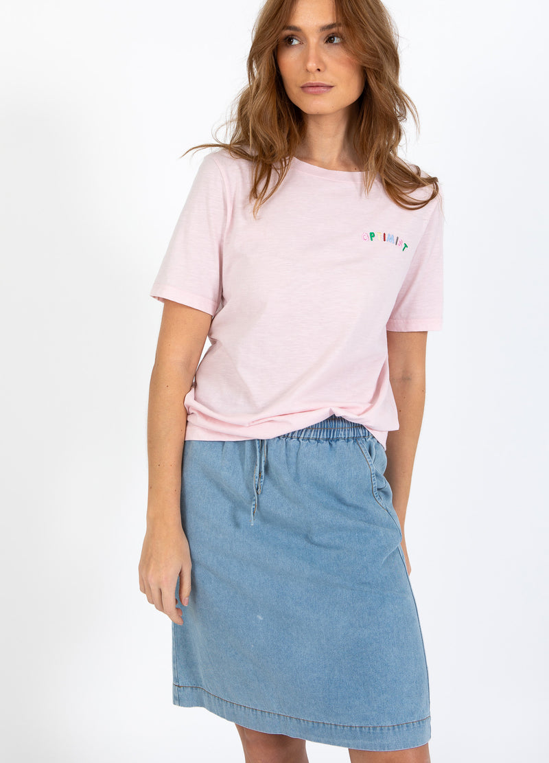 CC Heart CC HEART OPTIMIST TEE - MITTLERE ÄRMEL T-Shirt Daisy Pink - 600