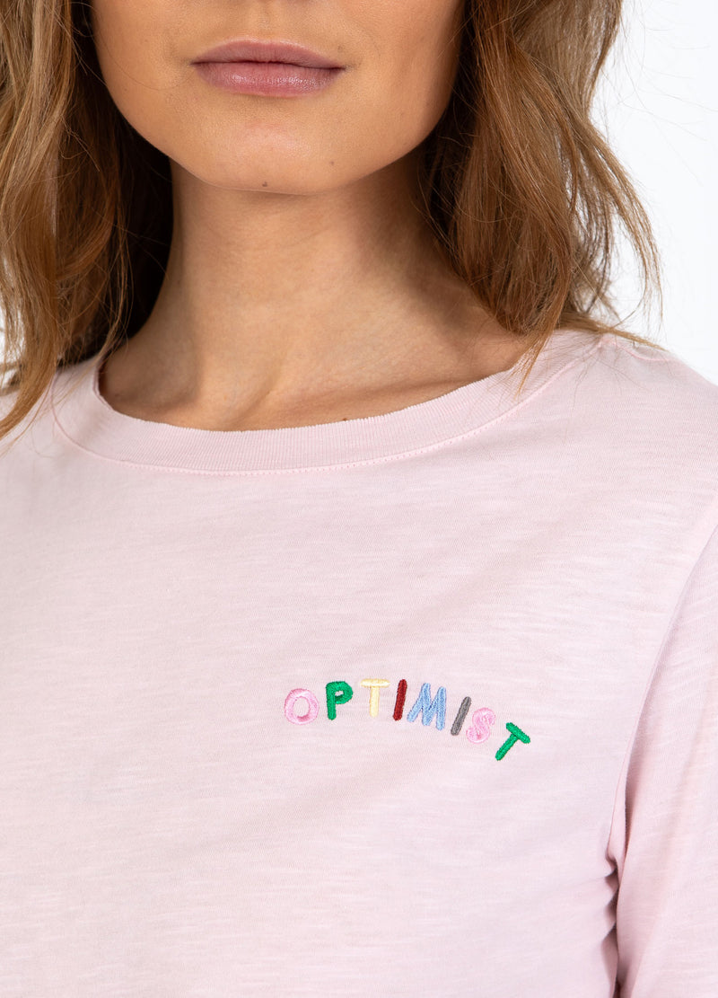 CC Heart CC HEART OPTIMIST TEE - MITTLERE ÄRMEL T-Shirt Daisy Pink - 600