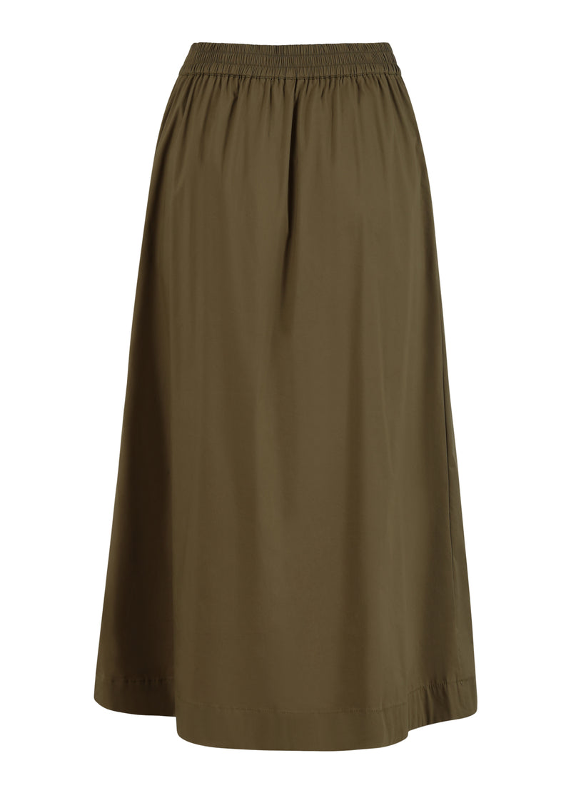 CC Heart CC HEART PHOEBE LANGER ROCK Skirt Sand olive - 406