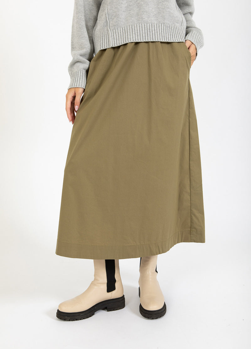 CC Heart CC HEART PHOEBE LANGER ROCK Skirt Sand olive - 406