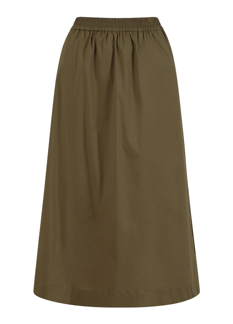 CC Heart CC HEART PHOEBE LANGER ROCK Skirt Sand olive - 406