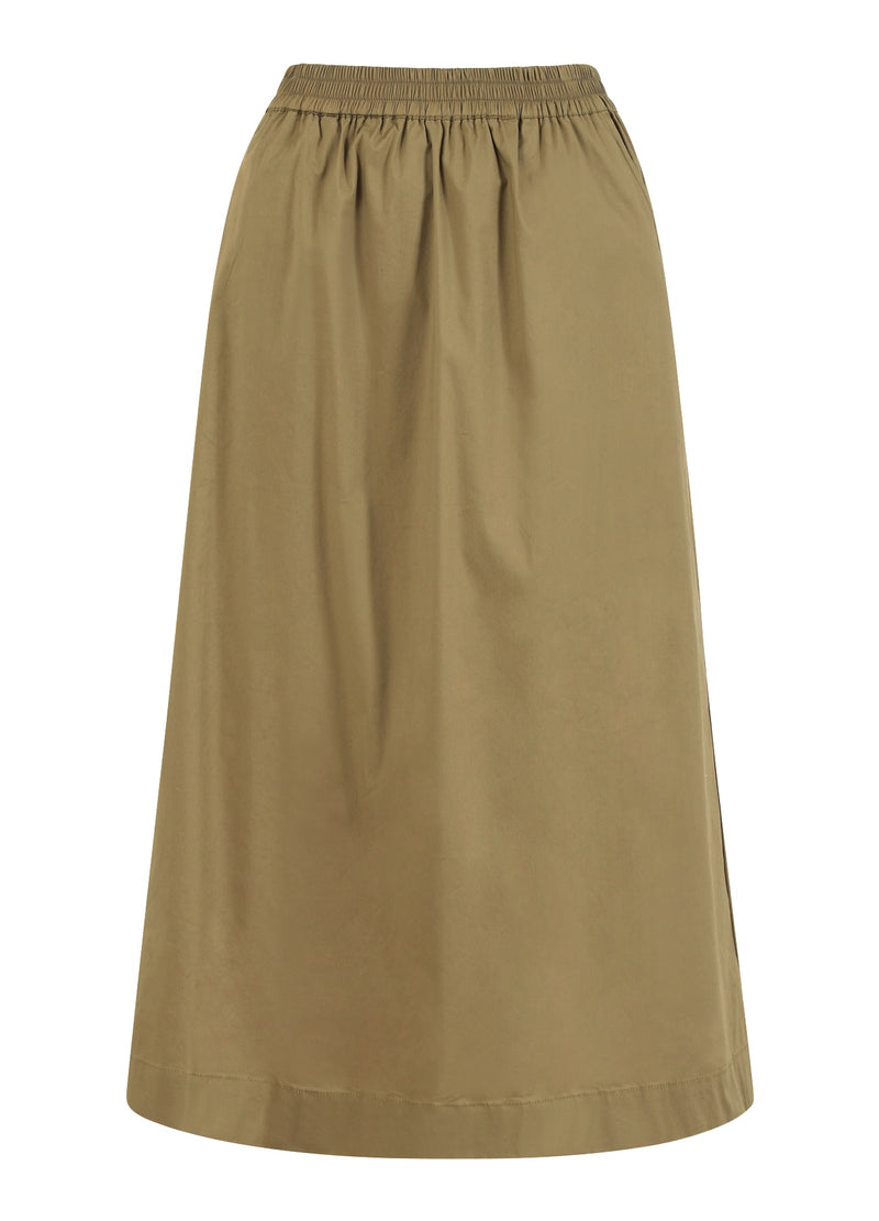 CC Heart CC HEART PHOEBE LANGER ROCK Skirt Sand olive - 406