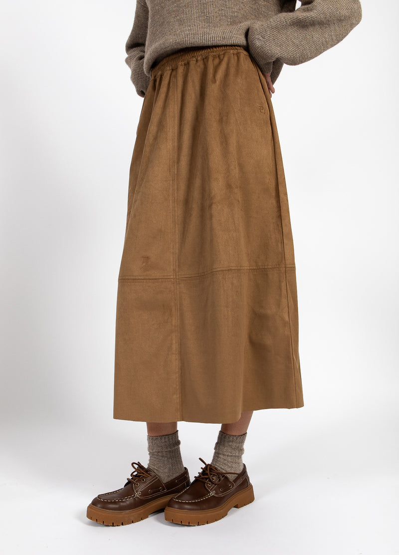 CC Heart CC HEART ROMY LANGER ROCK Skirt Golden brown - 792