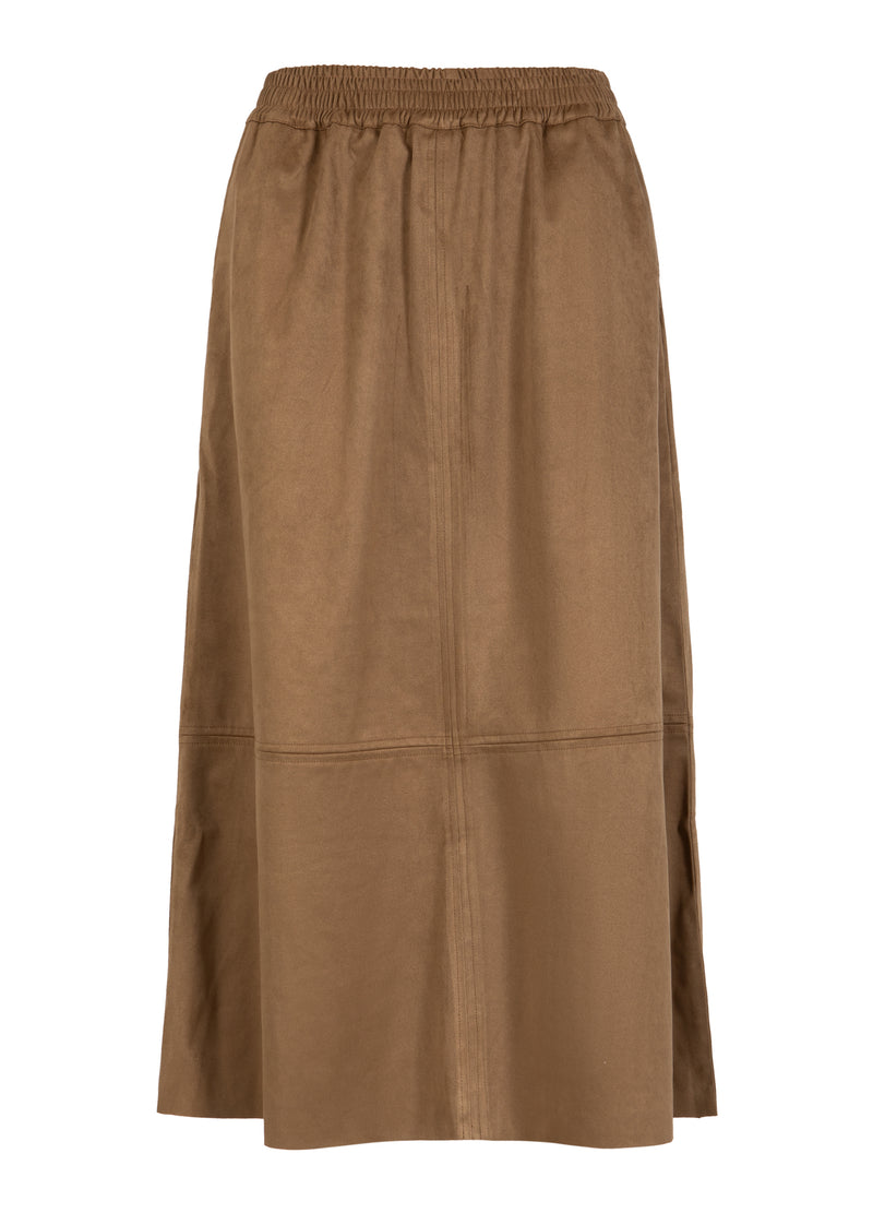 CC Heart CC HEART ROMY LANGER ROCK Skirt Golden brown - 792
