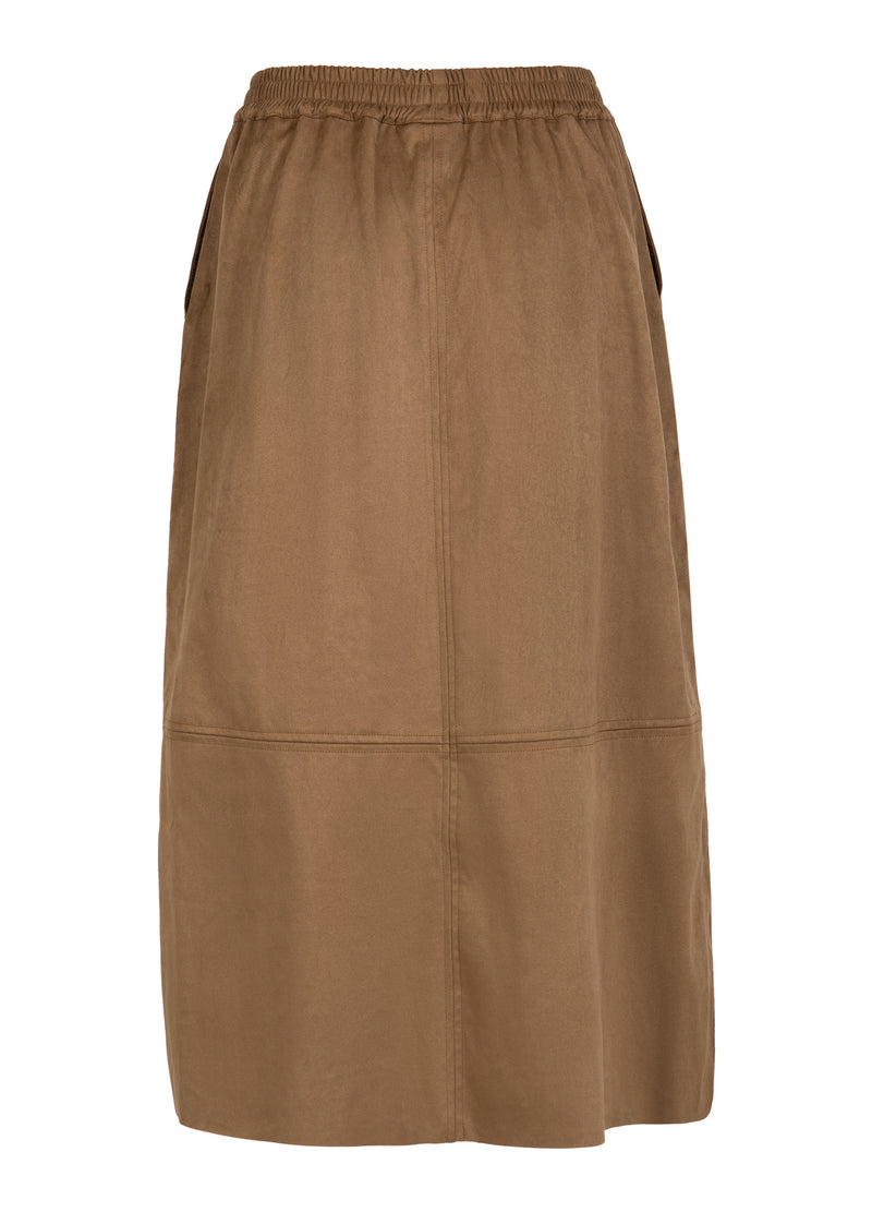 CC Heart CC HEART ROMY LANGER ROCK Skirt Golden brown - 792