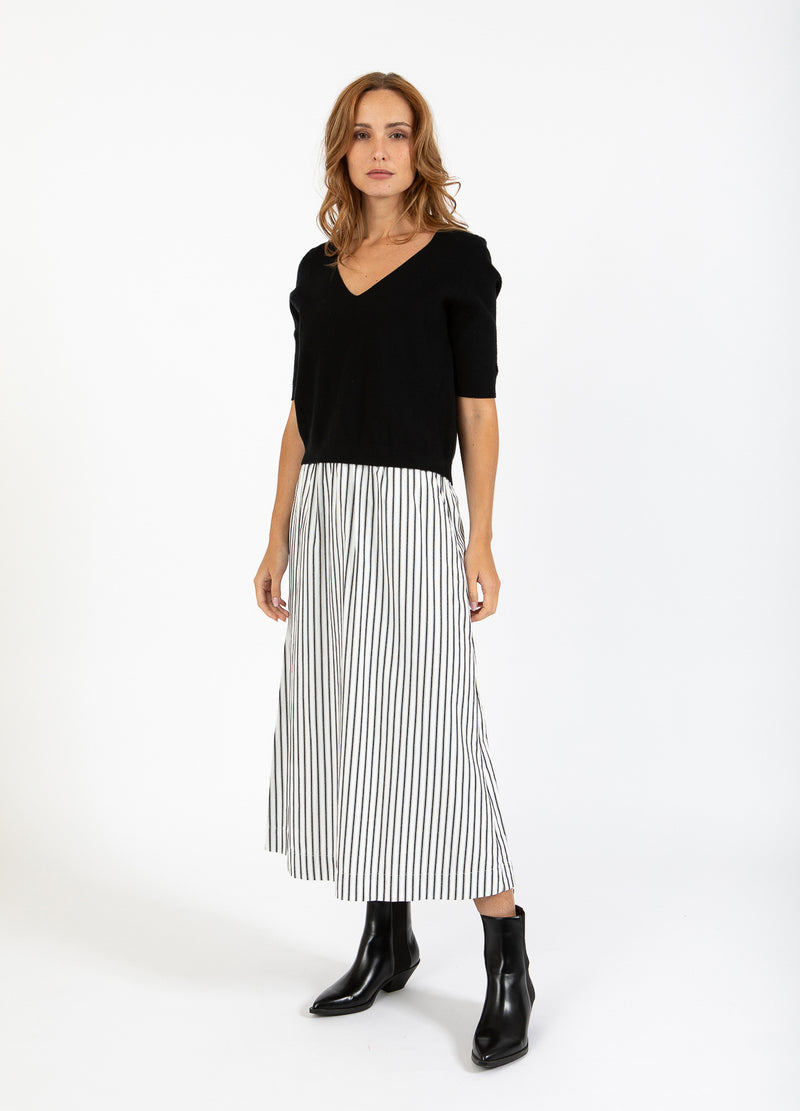 CC Heart CC HEART SHAY LANGER ROCK Skirt Stripes - 153