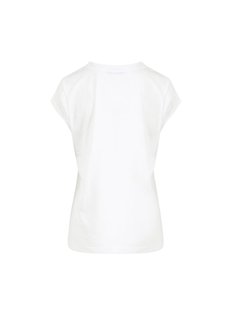 CC Heart CC HEART SOLEIL TEE - CAP ÄRMEL T-Shirt White - 200