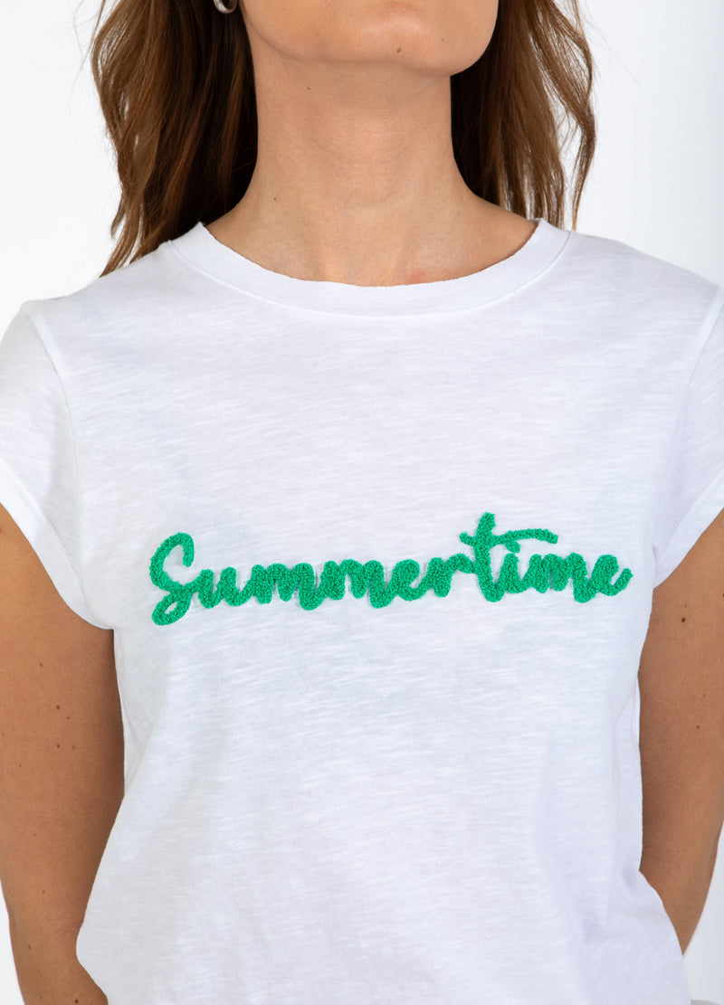 CC Heart CC HEART SOMMER T-SHIRT - KAPPE ÄRMEL T-Shirt White - 200