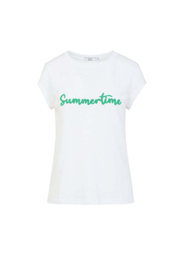 CC Heart CC HEART SOMMER T-SHIRT - KAPPE ÄRMEL T-Shirt White - 200