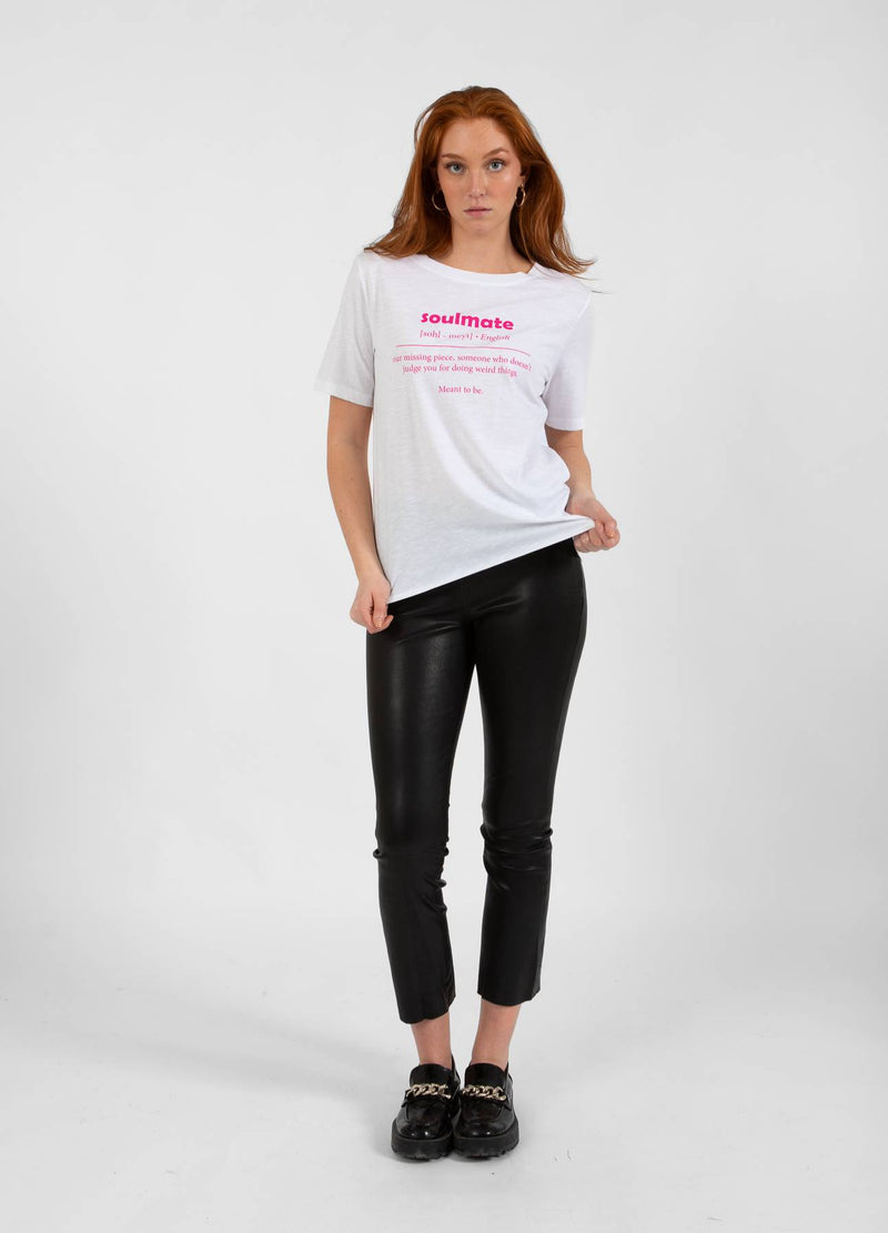 CC Heart CC HEART SOULMATE T-SHIRT - MITTLERER ÄRMEL T-Shirt White - 200