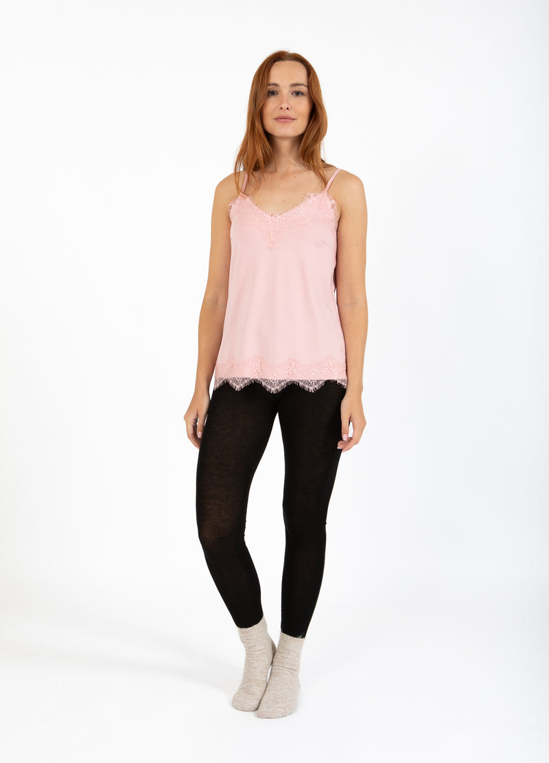 CC Heart CC HEART SPITZENTOP Top - Short sleeve Candy pink - 662