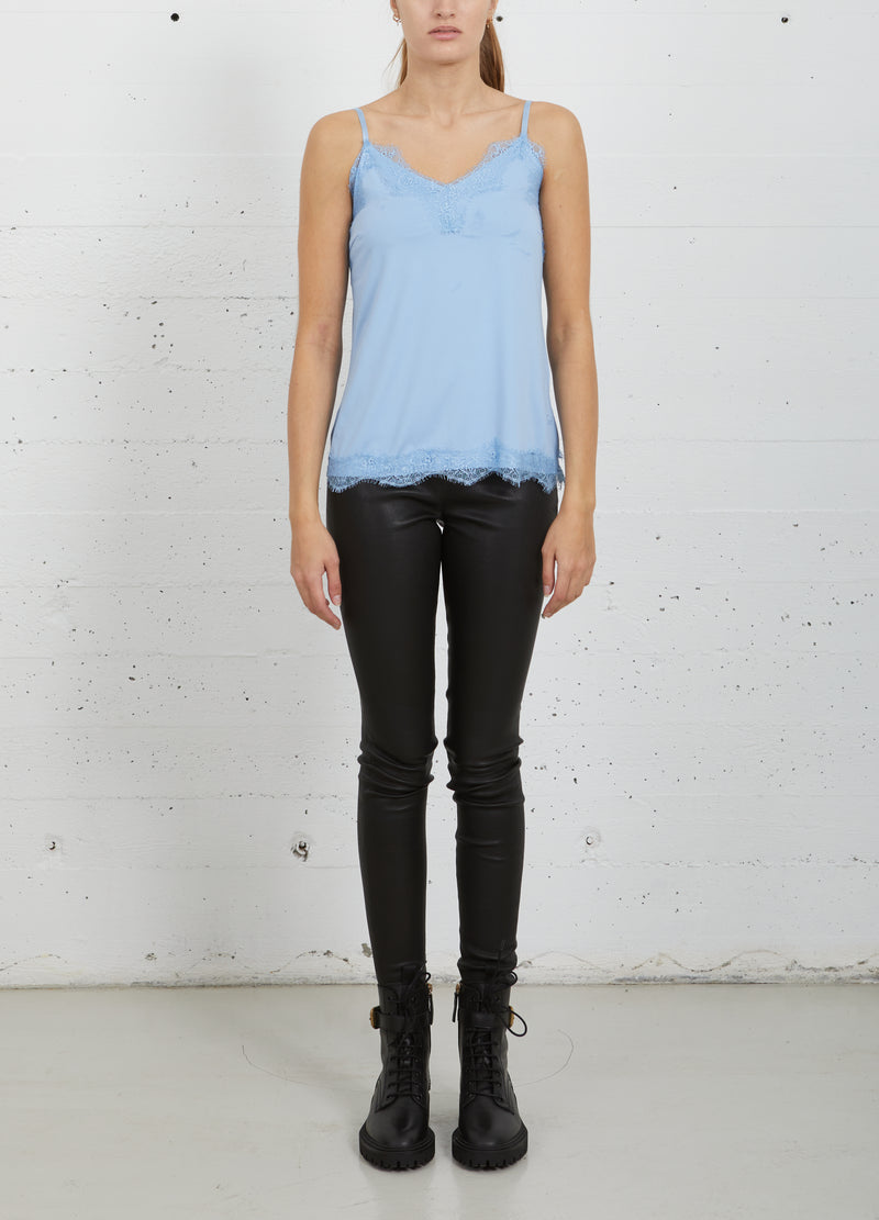 CC Heart CC HEART SPITZENTOP Top - Short sleeve Powder blue - 588