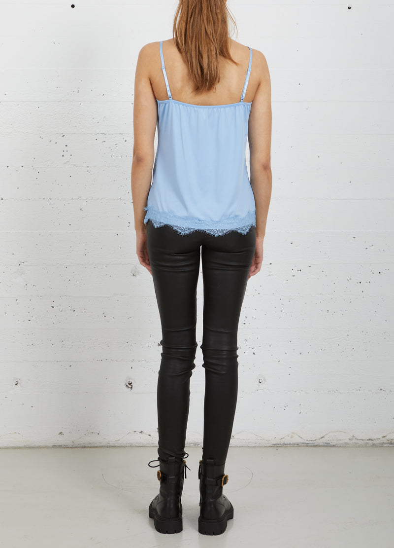 CC Heart CC HEART SPITZENTOP Top - Short sleeve Powder blue - 588
