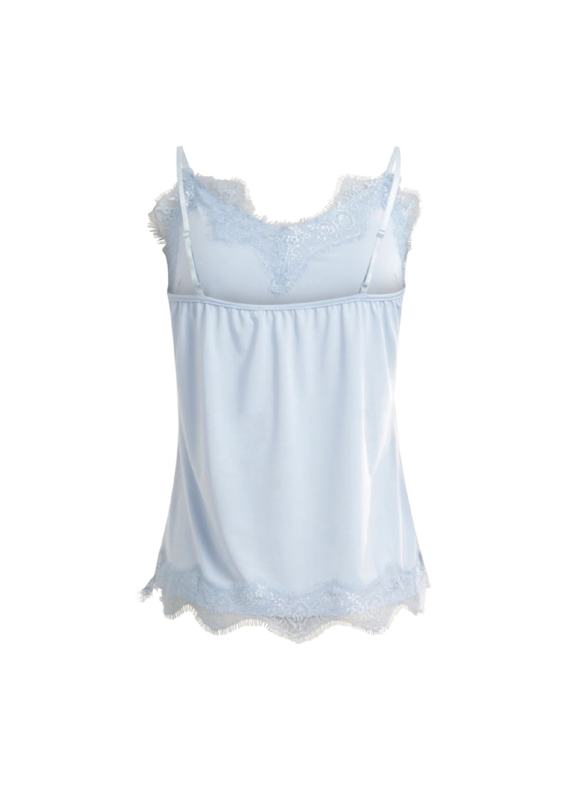 CC Heart CC HEART SPITZENTOP Top - Short sleeve Powder blue - 588