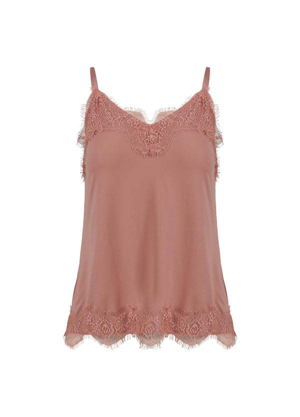 CC Heart CC HEART SPITZENTOP Top - Short sleeve Rose clay - 623