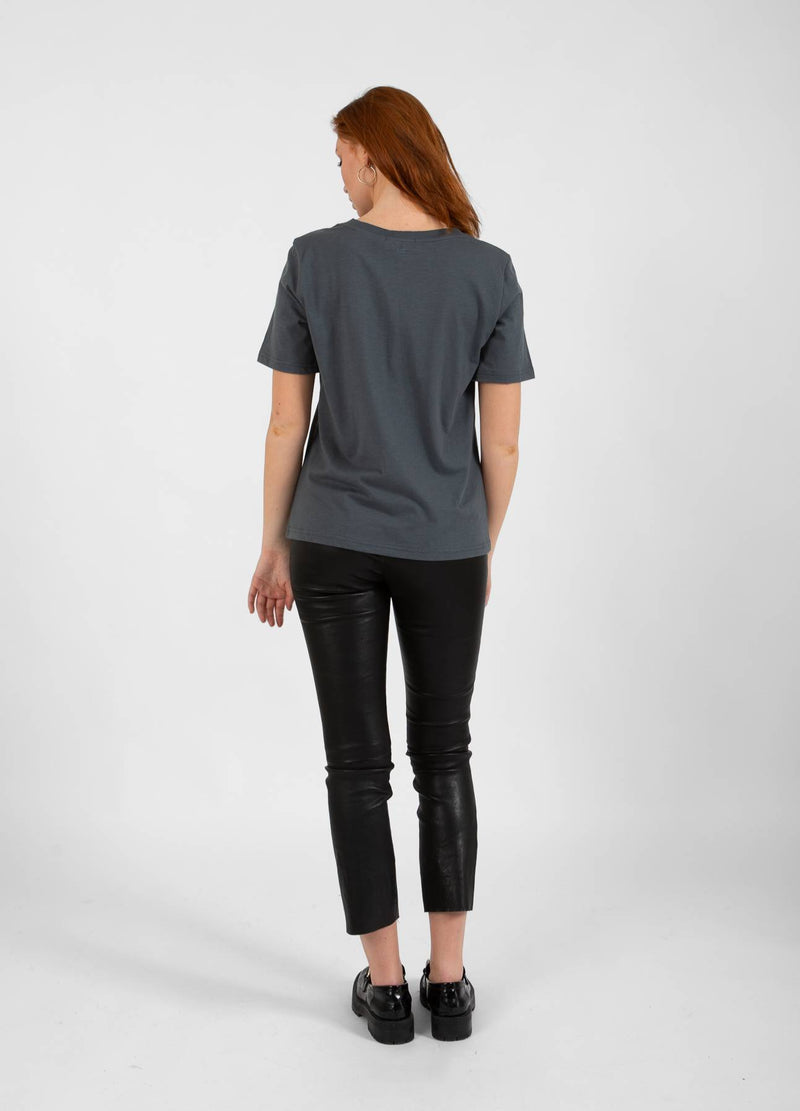 CC Heart CC HEART TOI T-SHIRT - MITTELÄRMEL T-Shirt Dark Stone Grey - 149
