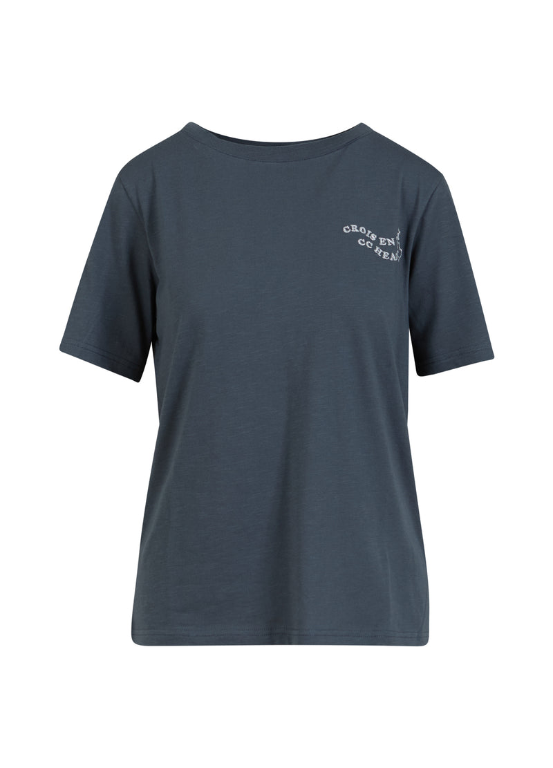 CC Heart CC HEART TOI T-SHIRT - MITTELÄRMEL T-Shirt Dark Stone Grey - 149