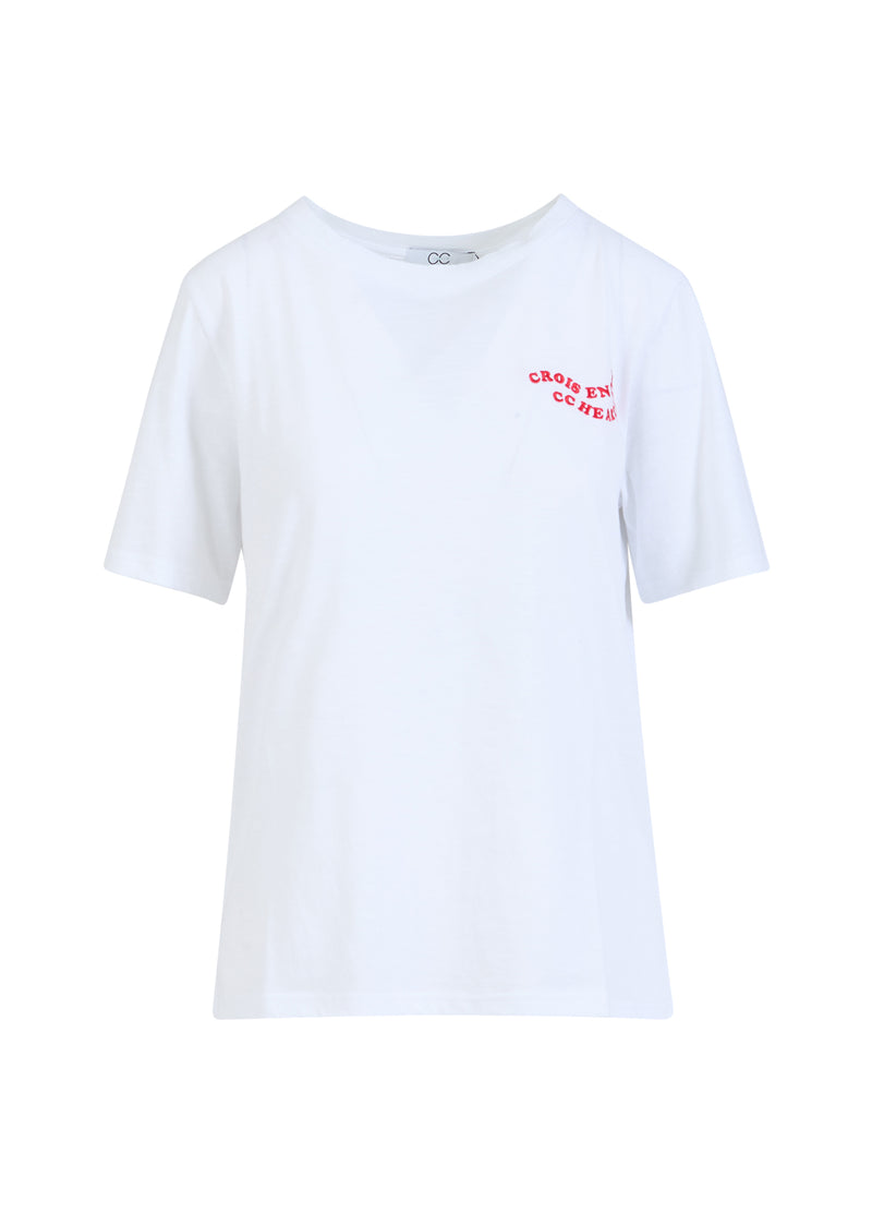 CC Heart CC HEART TOI T-SHIRT - MITTELÄRMEL T-Shirt White - 200