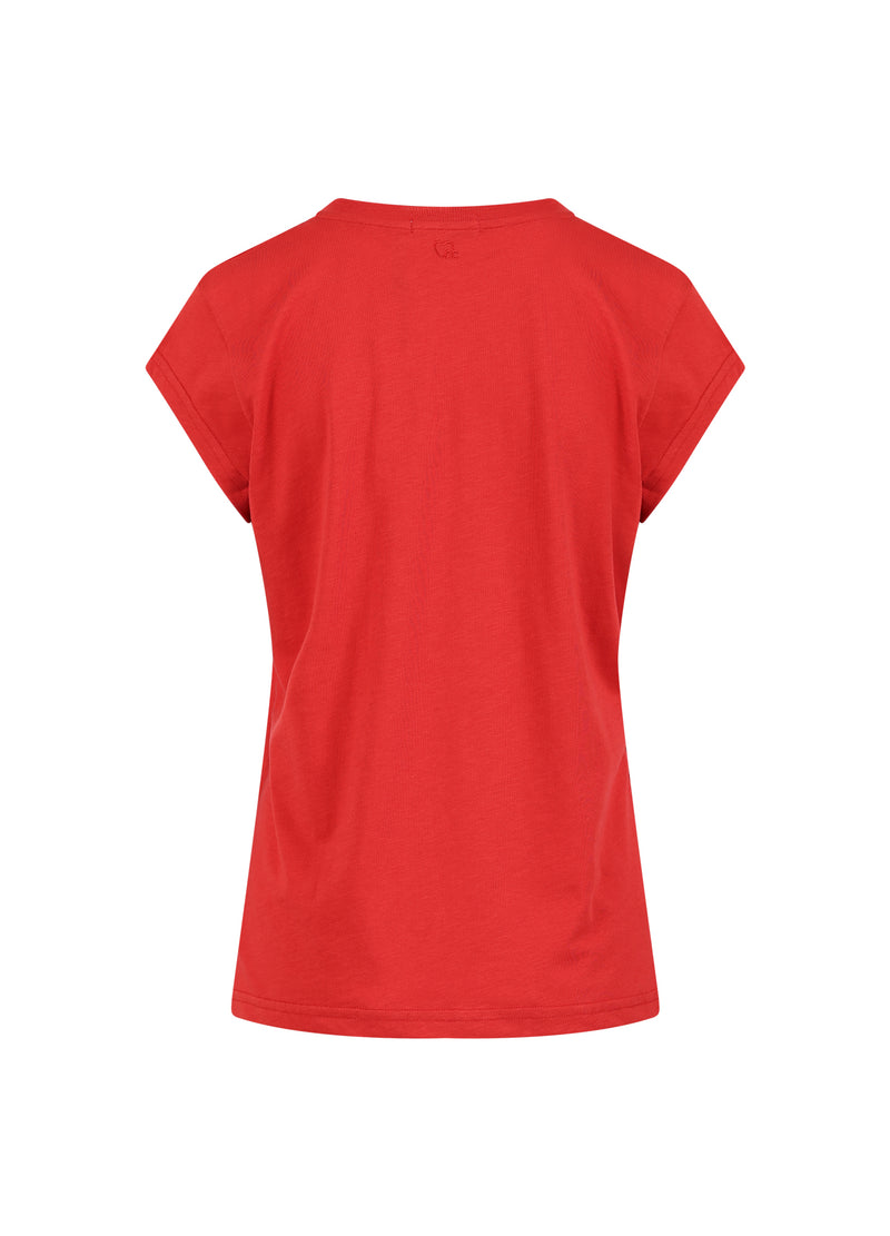 CC Heart CC HEART V-AUSSCHNITT T-SHIRT T-Shirt Berry red - 605