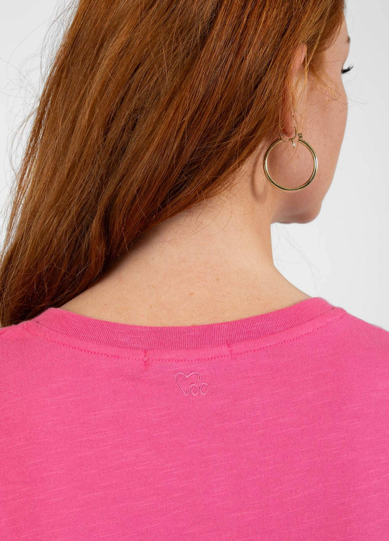 CC Heart CC HEART V-AUSSCHNITT T-SHIRT T-Shirt Clear pink - 691