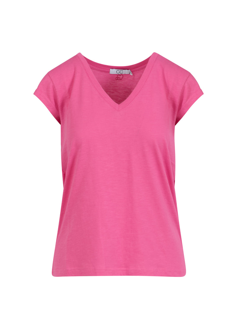 CC Heart   CC HEART V-AUSSCHNITT T-SHIRT T-Shirt Clear pink - 691