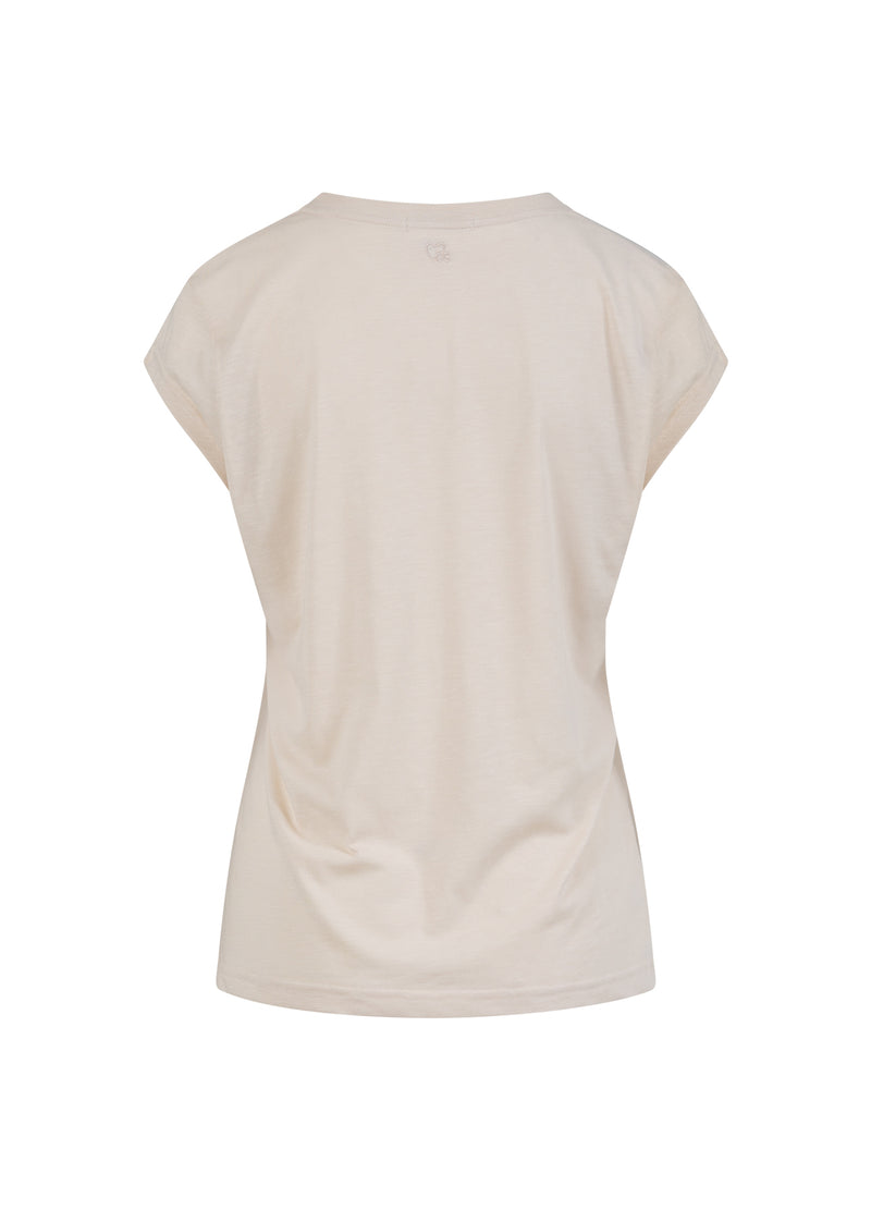 CC Heart CC HEART V-AUSSCHNITT T-SHIRT T-Shirt Creme - 241