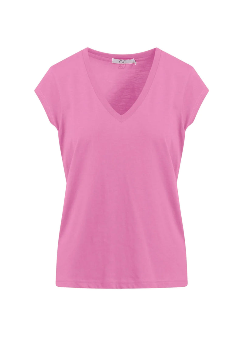 CC Heart CC HEART V-AUSSCHNITT T-SHIRT T-Shirt Diva pink - 667