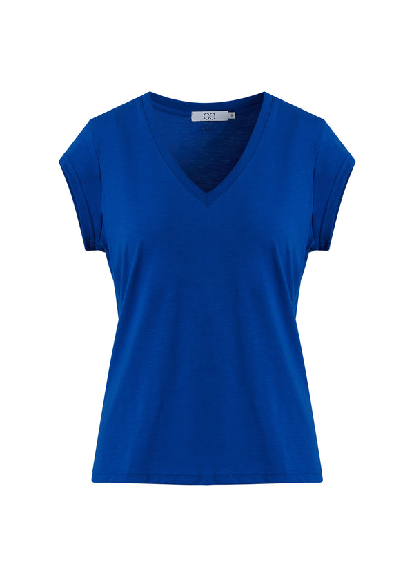 CC Heart CC HEART V-AUSSCHNITT T-SHIRT T-Shirt Electric blue - 578