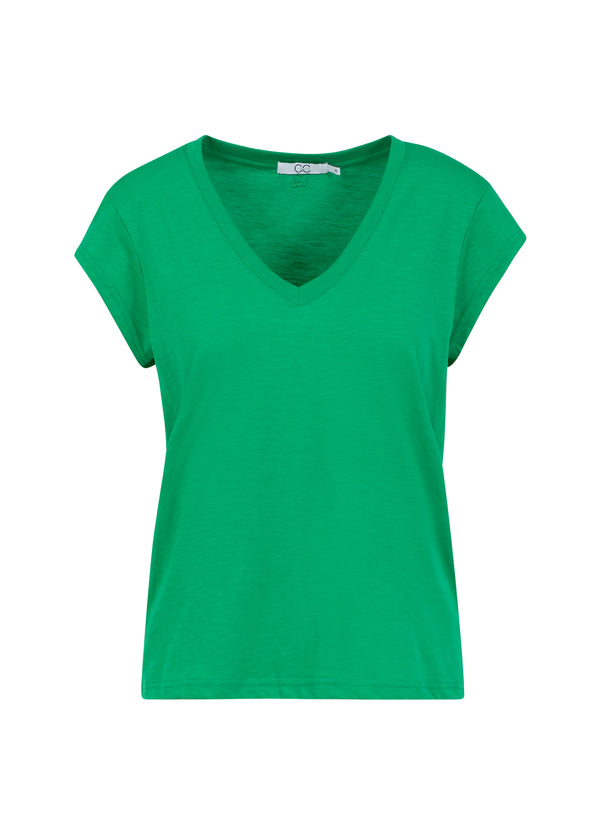 CC Heart CC HEART V-AUSSCHNITT T-SHIRT T-Shirt Emerald green - 402