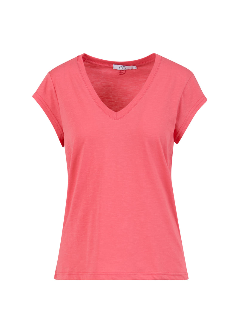 CC Heart CC HEART V-AUSSCHNITT T-SHIRT T-Shirt Light intense pink - 660