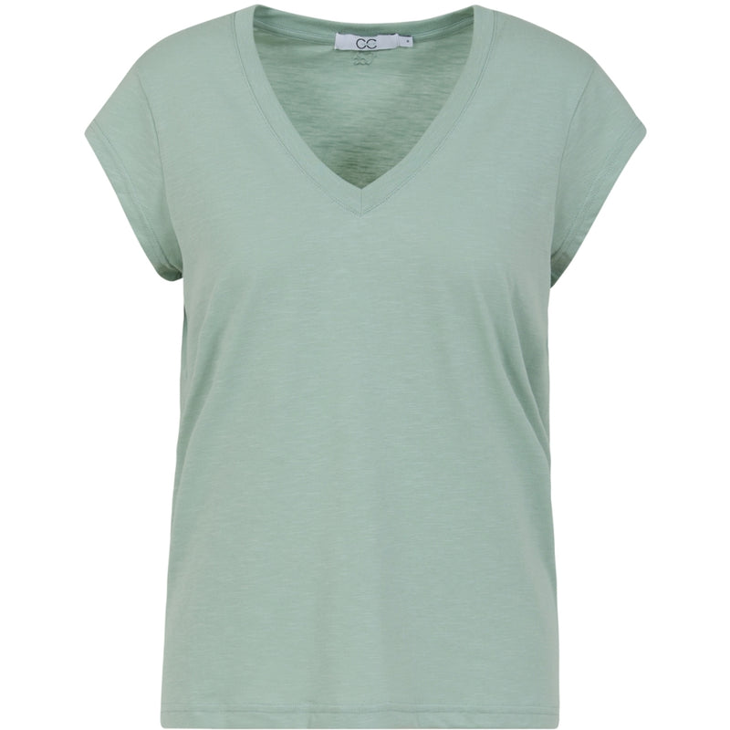 CC Heart CC HEART V-AUSSCHNITT T-SHIRT T-Shirt Minty green – 462