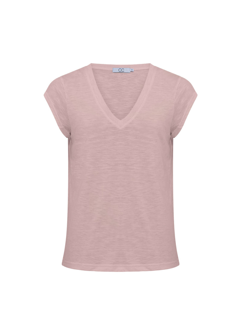 CC Heart CC HEART V-AUSSCHNITT T-SHIRT T-Shirt Old rose - 690