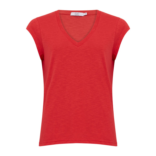 CC Heart CC HEART V-AUSSCHNITT T-SHIRT T-Shirt Papaya pink - 613