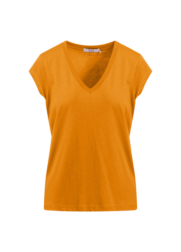 CC Heart CC HEART V-AUSSCHNITT T-SHIRT T-Shirt Sunset - 703