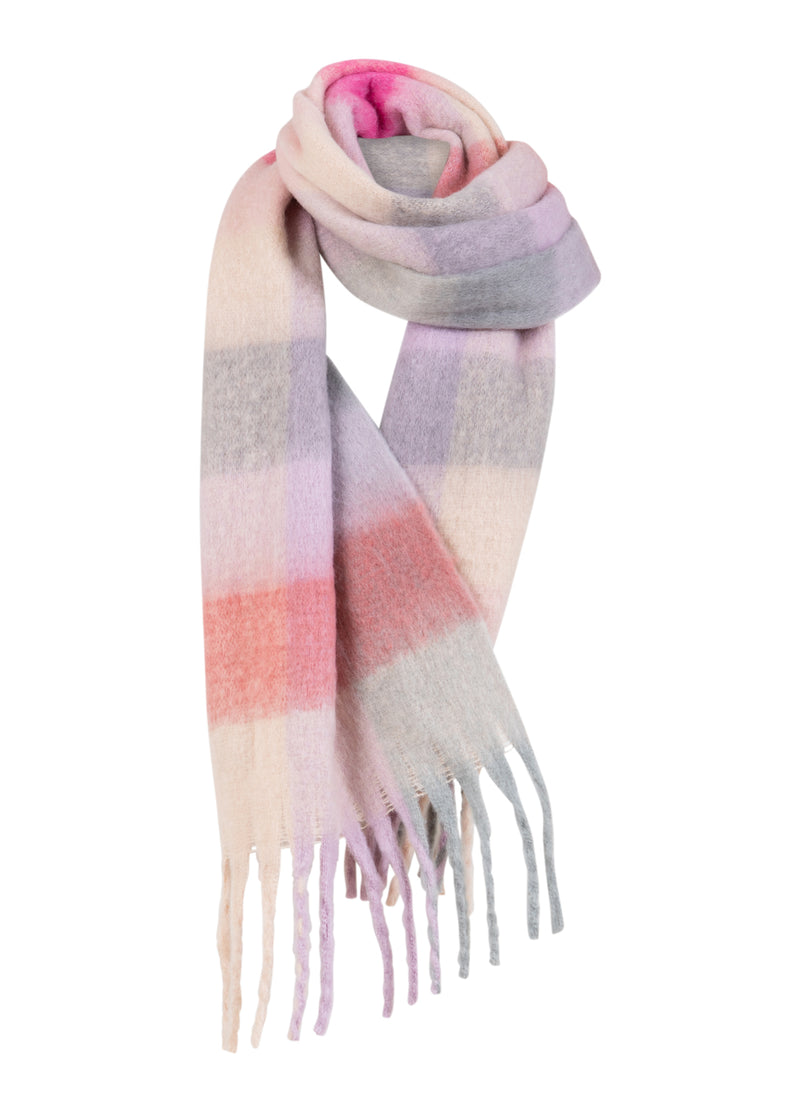 CC Heart CC HEART GROß KARIERTES TUCH Accessories Rose/pink mix - 670
