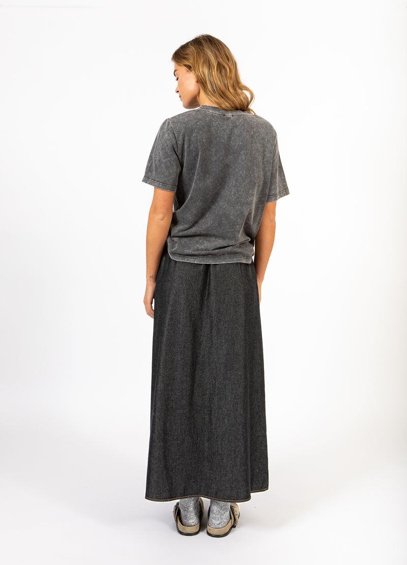 CC Heart CC HERZ LIGHTNING TEE - MITTELÄRMEL T-Shirt Washed grey - 180