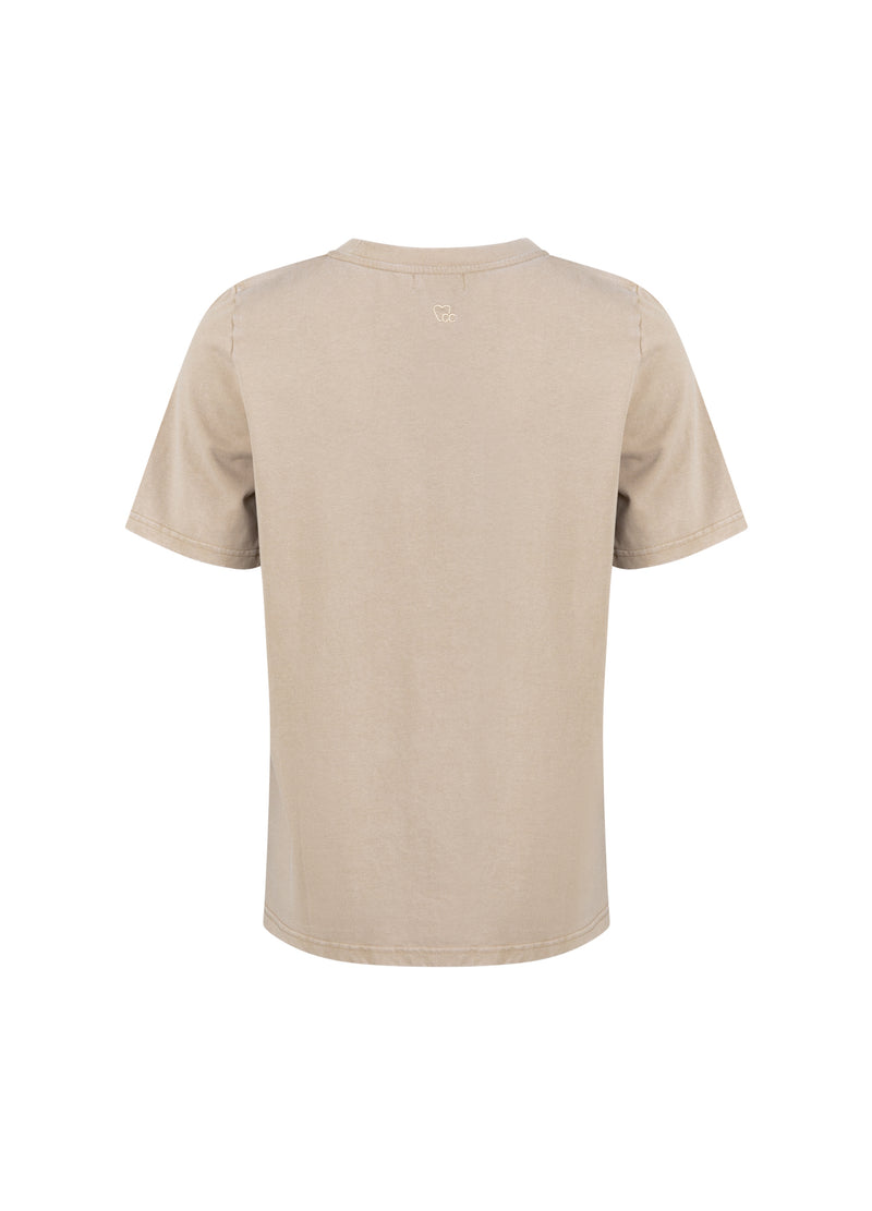 CC Heart CC HERZ LIGHTNING TEE - MITTELÄRMEL T-Shirt Washed sand - 365