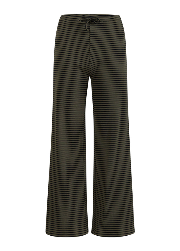 CC Heart CC HEART KAROLINE RIB HOSE Pants Olive/navy stripe - 432