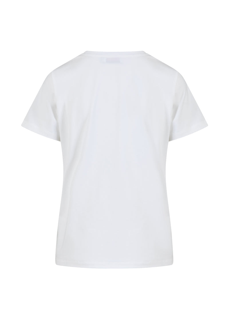 Coster Copenhagen CC STRASS T-SHIRT T-Shirt White - 200