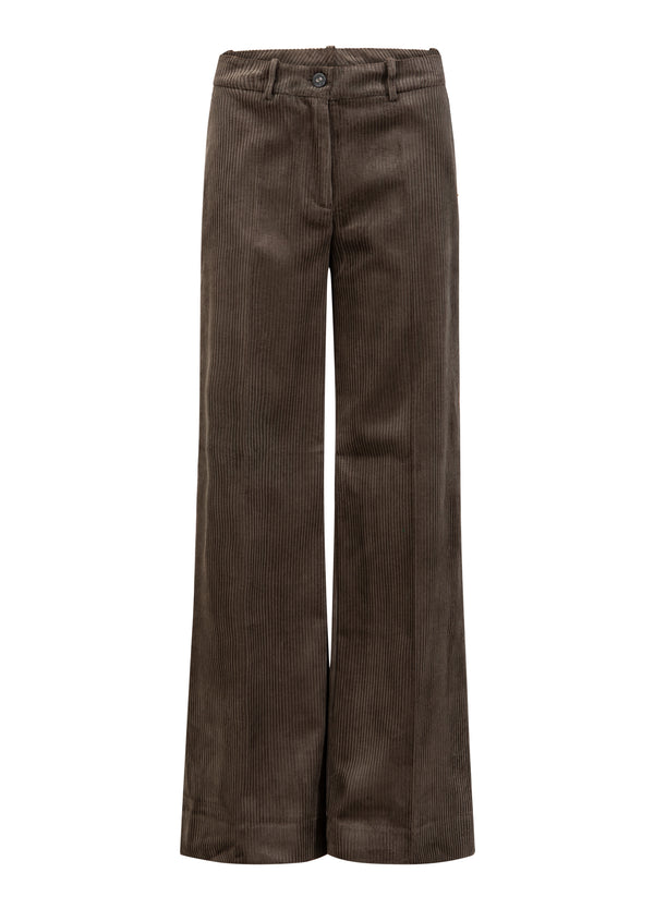 Coster Copenhagen CORDHOSE IM KORD - PETRA PASSFORM Pants Dove grey - 155