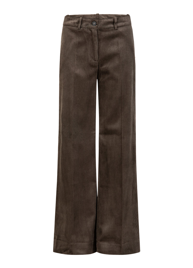 Coster Copenhagen CORDHOSE IM KORD - PETRA PASSFORM Pants Dove grey - 155