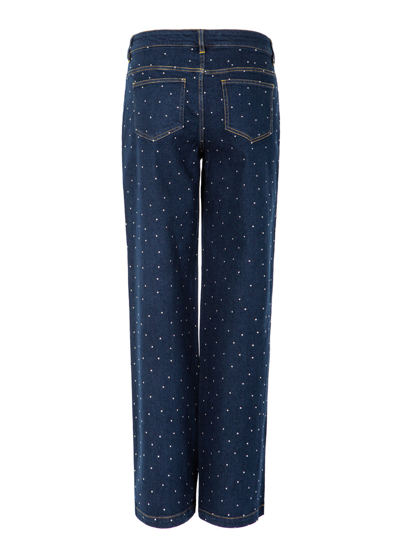 Coster Copenhagen DENIM HOSE MIT NITEN - PETRA FIT Pants Eclipse blue - 555
