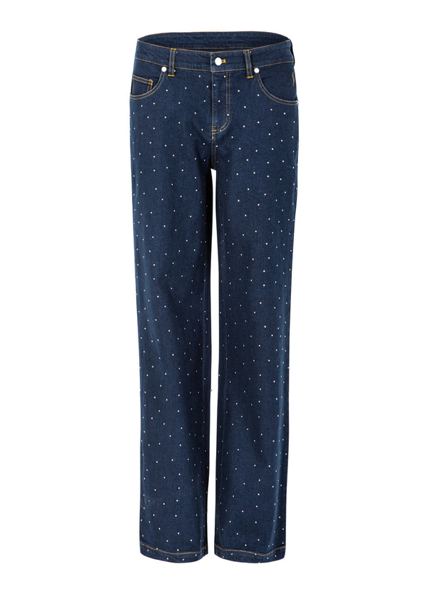 Coster Copenhagen DENIM HOSE MIT NITEN - PETRA FIT Pants Eclipse blue - 555