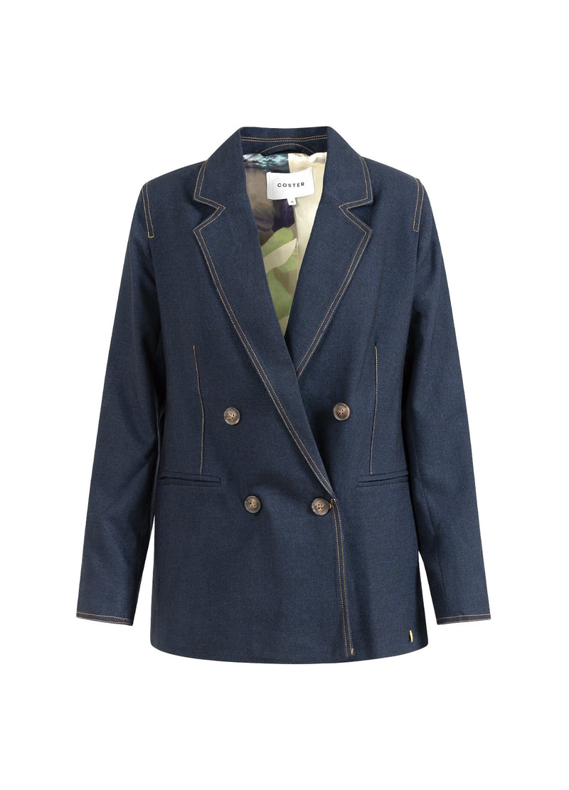 Coster Copenhagen DOPPELREIHIGER BLAZER Blazer Night blue - 513