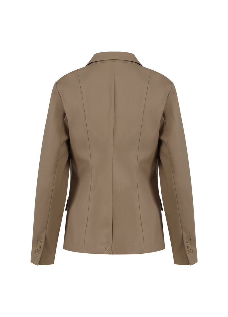 Coster Copenhagen DOPPELREIHIGER BLAZER MIT PRAKTISCHEN DETAILS Blazer Desert sand - 329