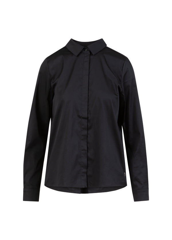 Coster Copenhagen ENG ANLIEGENDES KLASSISCHES HEMD Shirt/Blouse Black - 100
