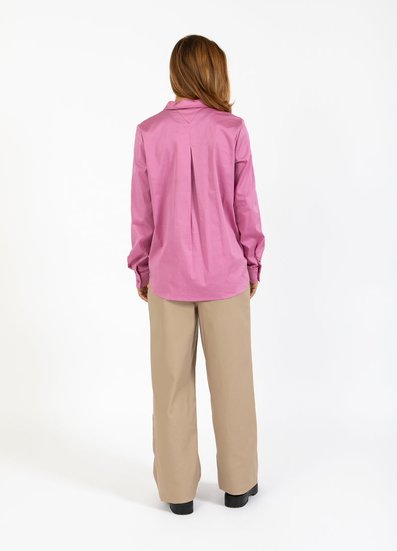 Coster Copenhagen ENG ANLIEGENDES KLASSISCHES HEMD Shirt/Blouse Magenta - 861